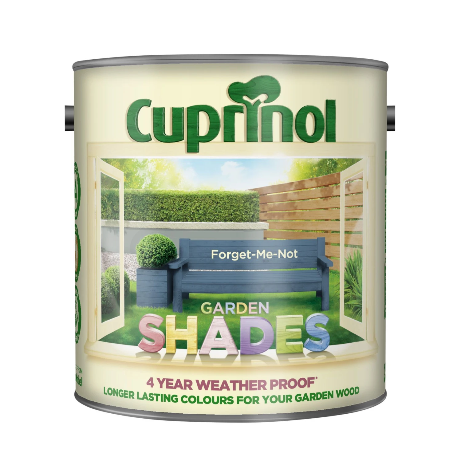 Cuprinol Garden Shades Forget Me Not Matt Exterior Wood Paint, 5L 2 Cuprinol Garden Shades Forget Me Not Matt Exterior Wood Paint, 5L - Image 2