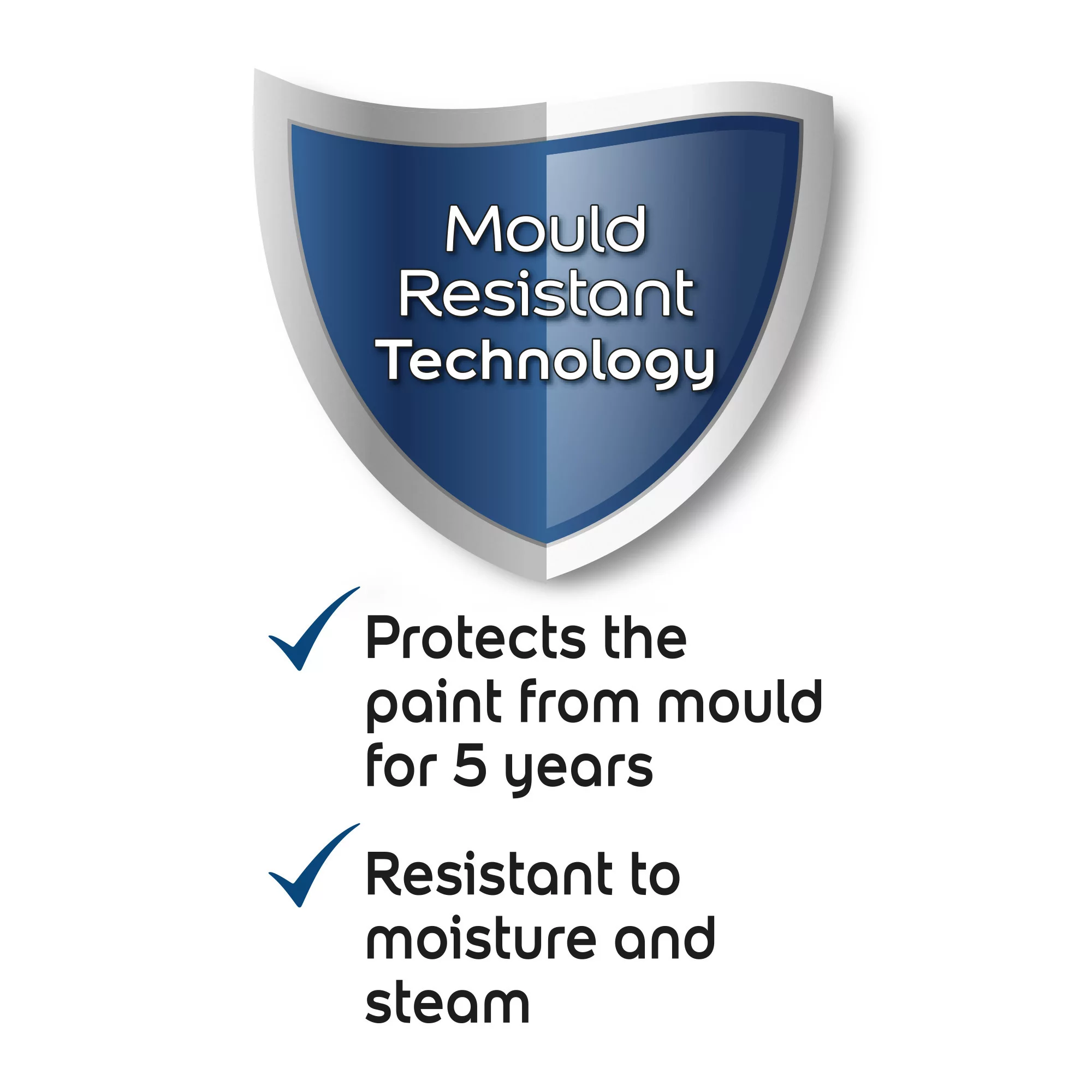 Dulux Easycare Bathroom Goose Down Soft Sheen Wall Paint, 2.5L 6 Dulux Easycare Bathroom Goose Down Soft Sheen Wall Paint, 2.5L - Image 6