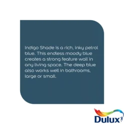 Dulux Easycare Washable & Tough Indigo Shade Matt Wall Paint, 2.5L 14 Dulux Easycare Washable & Tough Indigo Shade Matt Wall Paint, 2.5L -Home Paint Shop dulux easycare washable tough indigo shade matt wall paint 2 5l5010212658529 36c bq