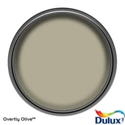 Dulux Easycare Washable & Tough Overtly Olive Matt Wall Paint, 5L -Home Paint Shop dulux easycare washable tough overtly olive matt wall paint 5l5010212668306 12c bq