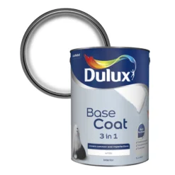 Dulux Problem Walls White Multi-surface Basecoat, 5L