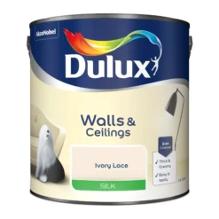 Home Paint Shop -Home Paint Shop dulux walls ceilings ivory lace silk emulsion paint 2 5l5010212477960 08c bq