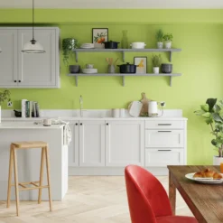 Dulux Walls & Ceilings Kiwi Crush Silk Emulsion Paint, 2.5L -Home Paint Shop dulux walls ceilings kiwi crush silk emulsion paint 2 5l5010212640074 05i bq