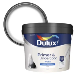 Best Seller 19 Dulux Walls White Primer & Undercoat, 10L