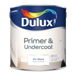 Dulux Wood White Wood Primer & Undercoat, 2.5L 15 Dulux Wood White Wood Primer & Undercoat, 2.5L -Home Paint Shop dulux wood white wood primer undercoat 2 5l5010212444467 08c bq