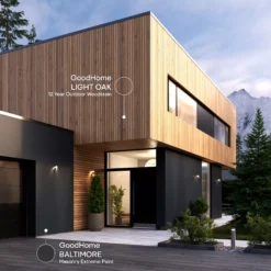 GoodHome Baltimore Smooth Matt Masonry Paint, 10L Tin -Home Paint Shop goodhome baltimore smooth matt masonry paint 10l tin5059340295909 19i EN 2022