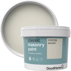 GoodHome Classic Breckenridge Smooth Matt Masonry Paint, 10L 8 GoodHome Classic Breckenridge Smooth Matt Masonry Paint, 10L -Home Paint Shop goodhome classic breckenridge smooth matt masonry paint 10l3663602521778 37c