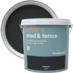 Best Seller -Home Paint Shop goodhome colour it missouri matt fence shed stain 9l5036581089238 37c