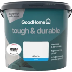 GoodHome Durable Alberta Matt Emulsion Paint, 5L 7 GoodHome Durable Alberta Matt Emulsion Paint, 5L -Home Paint Shop goodhome durable alberta matt emulsion paint 5l3663602413561 02c
