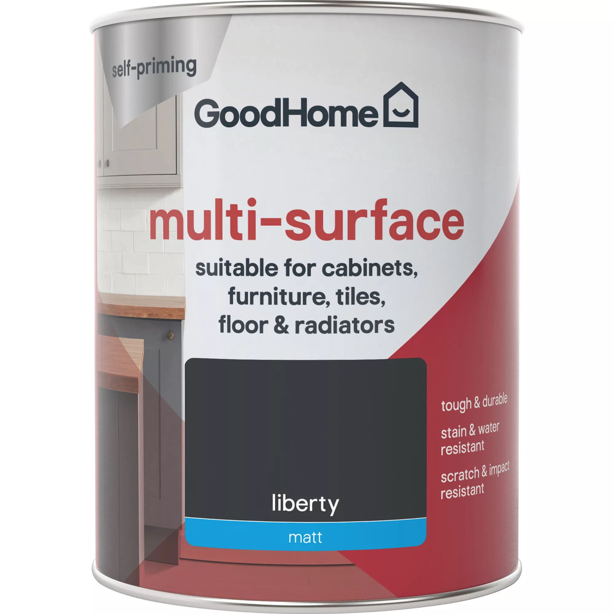 GoodHome Durable Liberty Matt Multi-surface Paint, 750ml 3 GoodHome Durable Liberty Matt Multi-surface Paint, 750ml - Image 3
