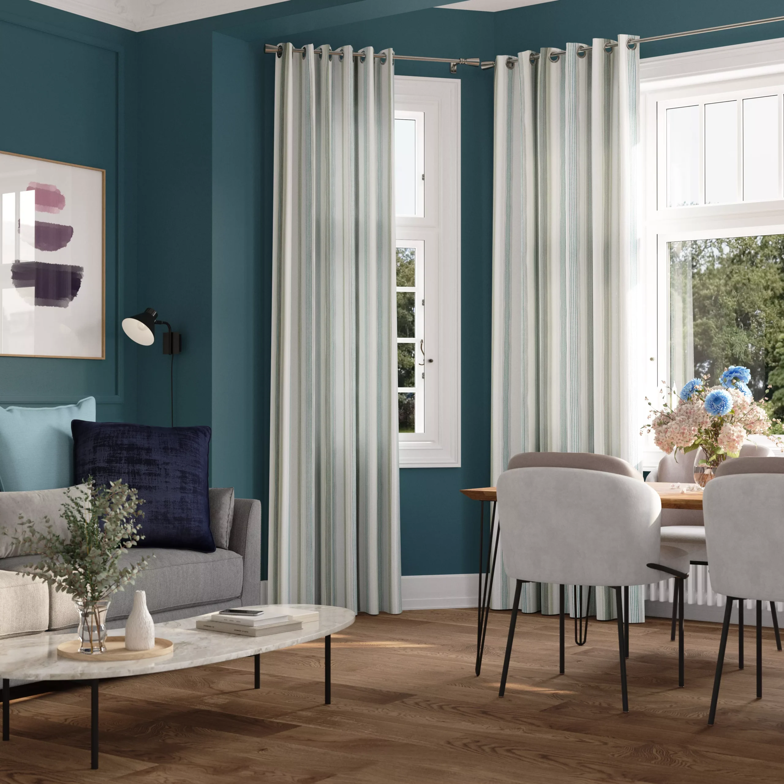 GoodHome Durable Pure Brilliant White Eggshell Metal & Wood Paint, 2.5L 4 GoodHome Durable Pure Brilliant White Eggshell Metal & Wood Paint, 2.5L - Image 4