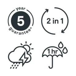 GoodHome Extreme Outdoor Tulsa Satinwood Multi-surface Paint, 2.5L 8 GoodHome Extreme Outdoor Tulsa Satinwood Multi-surface Paint, 2.5L -Home Paint Shop goodhome extreme outdoor tulsa satinwood multi surface paint 2 5l5059340297101 03t