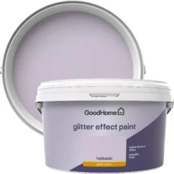 Best Seller 21 GoodHome Feature Wall Hokkaido Glitter Effect Emulsion Paint, 2L