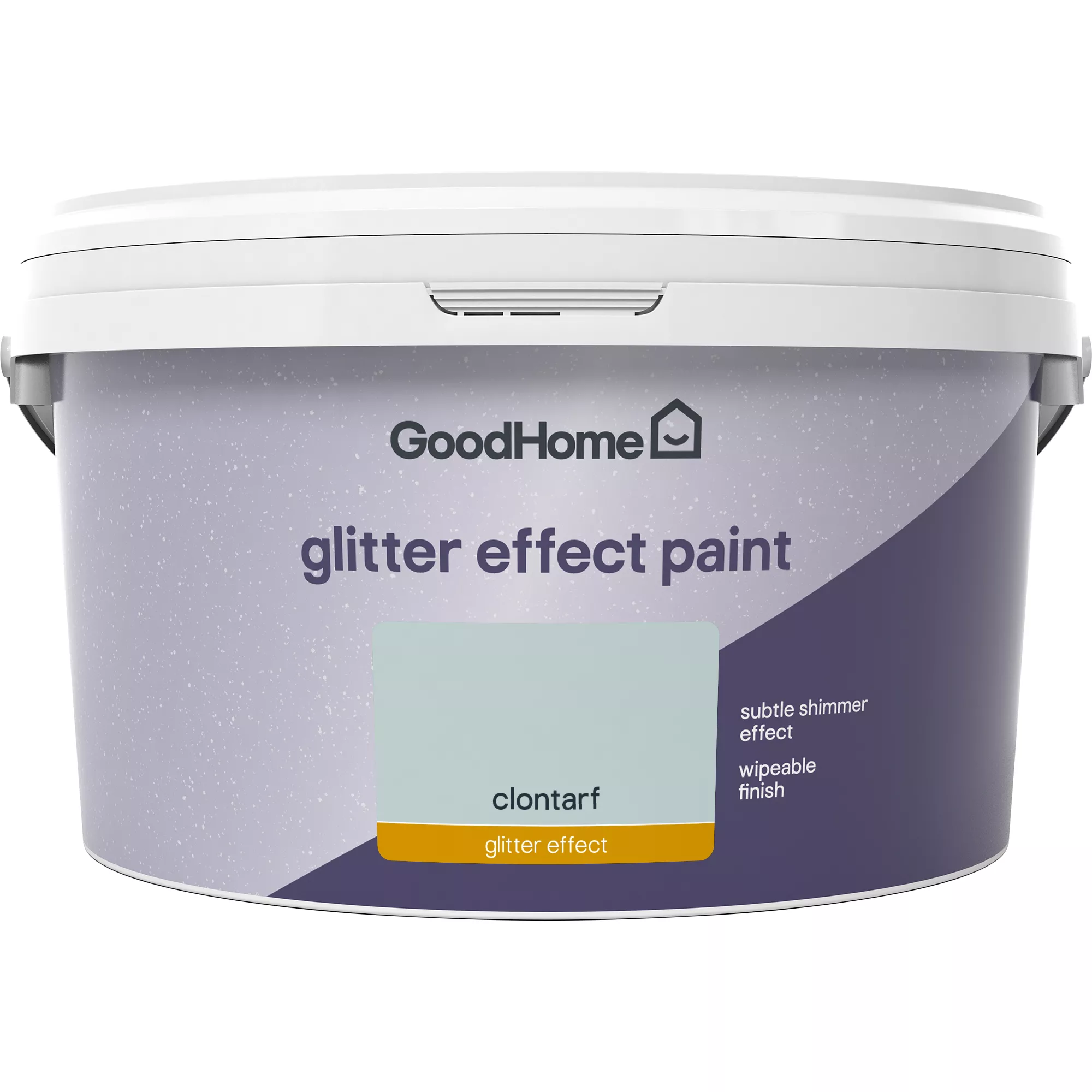 GoodHome Feature Walls Clontarf Glitter Effect Emulsion Paint, 2L 2 GoodHome Feature Walls Clontarf Glitter Effect Emulsion Paint, 2L - Image 2