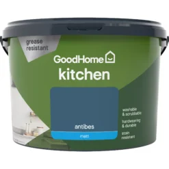 GoodHome Kitchen Antibes Matt Emulsion Paint, 2.5L -Home Paint Shop goodhome kitchen antibes matt emulsion paint 2 5l3663602403227 02c