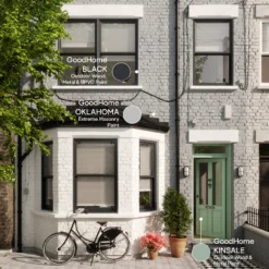 GoodHome Self-cleaning Oklahoma Smooth Matt Masonry Paint, 5L -Home Paint Shop goodhome self cleaning oklahoma smooth matt masonry paint 5l5059340297088 19i EN 2022