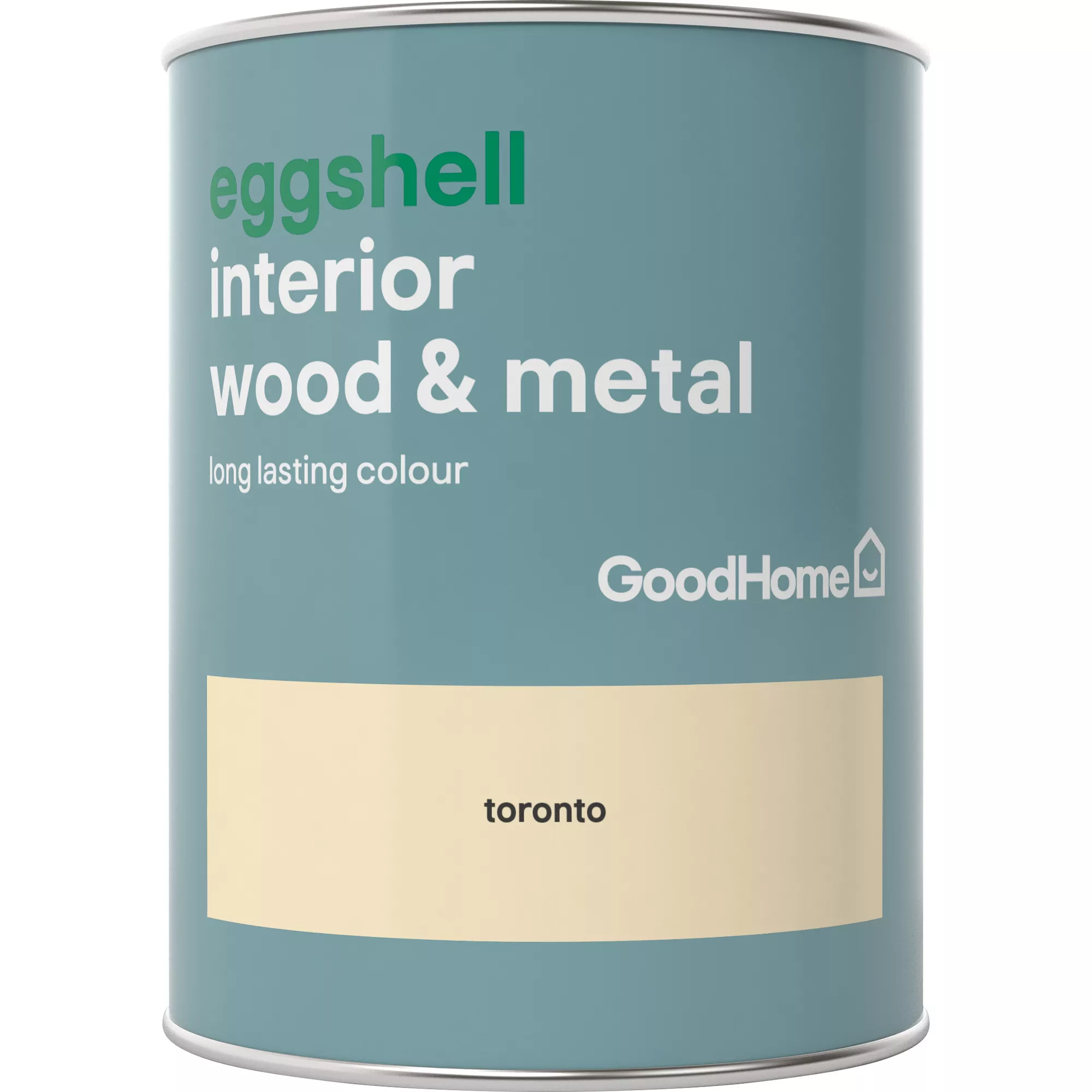 GoodHome Toronto Eggshell Metal & Wood Paint, 750ml 2 GoodHome Toronto Eggshell Metal & Wood Paint, 750ml - Image 2