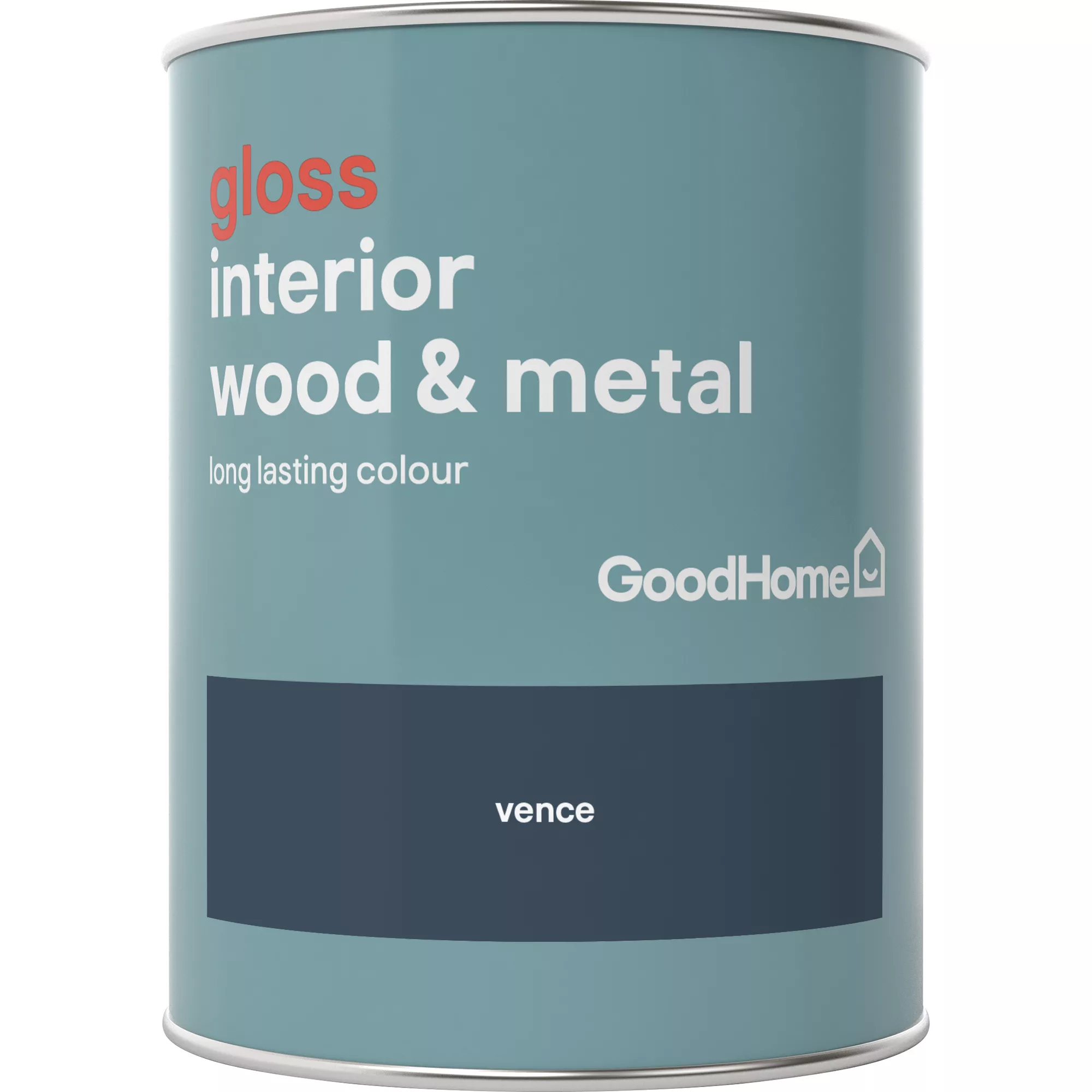 GoodHome Vence Gloss Metal & Wood Paint, 750ml 2 GoodHome Vence Gloss Metal & Wood Paint, 750ml - Image 2