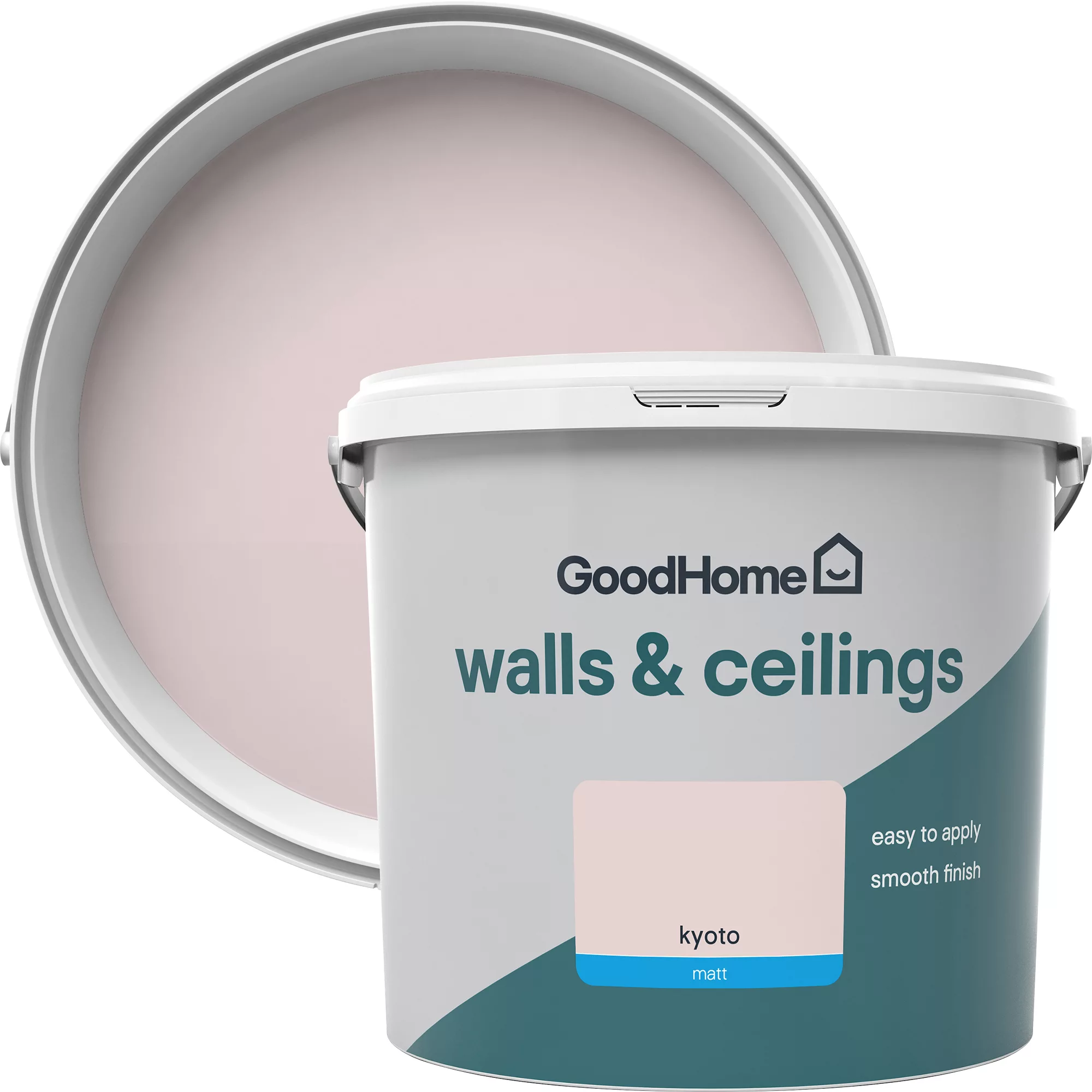 GoodHome Walls & Ceilings Kyoto Matt Emulsion Paint, 5L 1 GoodHome Walls & Ceilings Kyoto Matt Emulsion Paint, 5L
