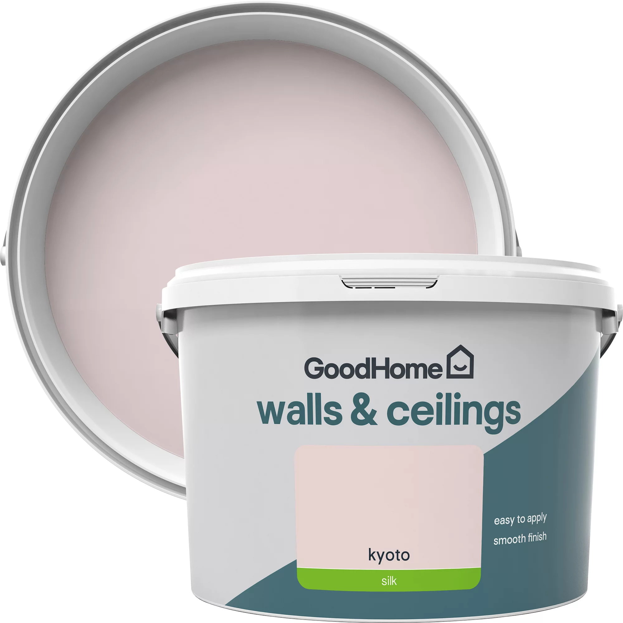 GoodHome Walls & Ceilings Kyoto Silk Emulsion Paint, 2.5L 1 GoodHome Walls & Ceilings Kyoto Silk Emulsion Paint, 2.5L