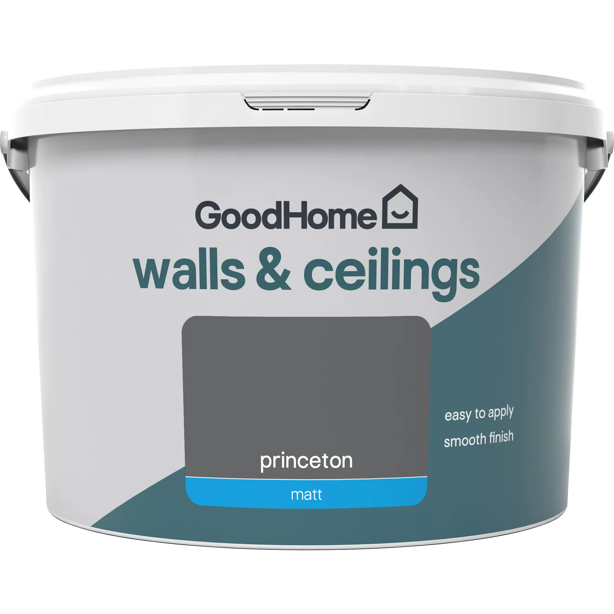 GoodHome Walls & Ceilings Princeton Matt Emulsion Paint, 2.5L 2 GoodHome Walls & Ceilings Princeton Matt Emulsion Paint, 2.5L - Image 2