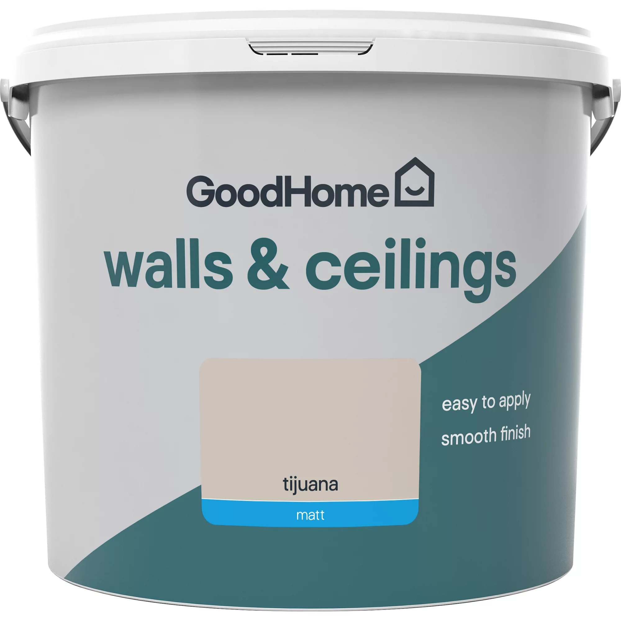GoodHome Walls & Ceilings Tijuana Matt Emulsion Paint, 5L 2 GoodHome Walls & Ceilings Tijuana Matt Emulsion Paint, 5L - Image 2