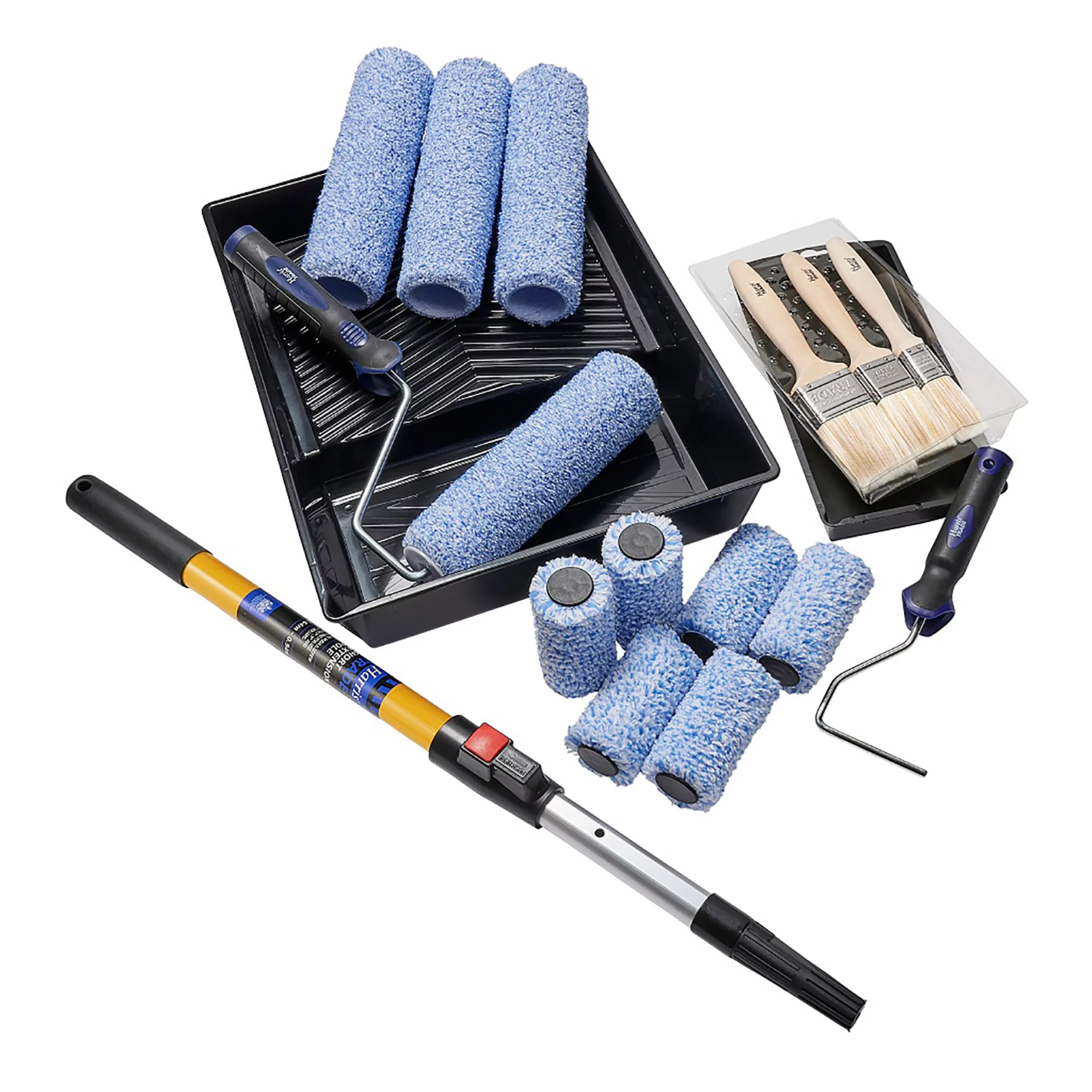 Harris Trade Big Box Micropoly Roller Set, 19 Pieces 2 Harris Trade Big Box Micropoly Roller Set, 19 Pieces - Image 2