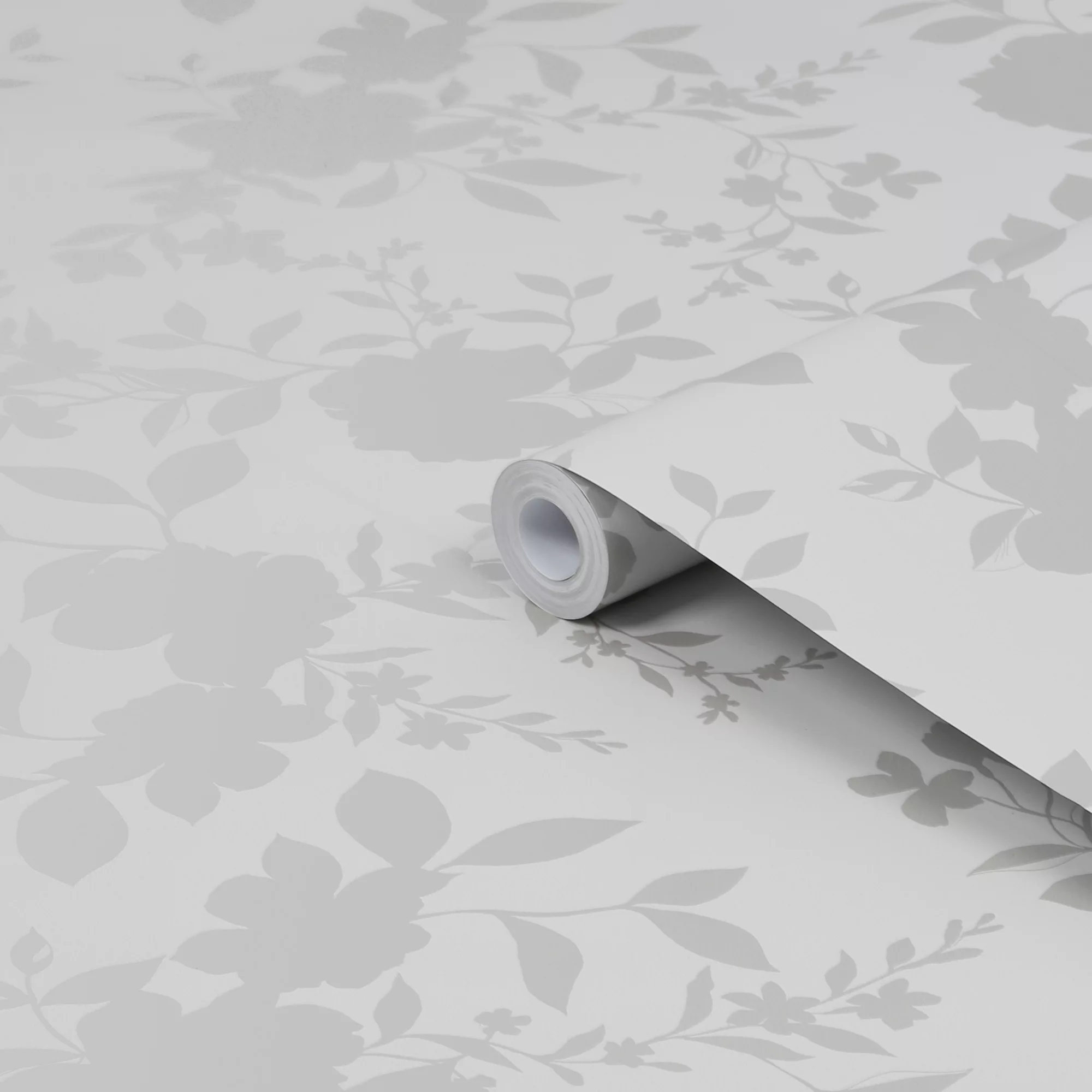 Laura Ashley Timeless Elegance Silver Floral Smooth Wallpaper 1 Laura Ashley Timeless Elegance Silver Floral Smooth Wallpaper