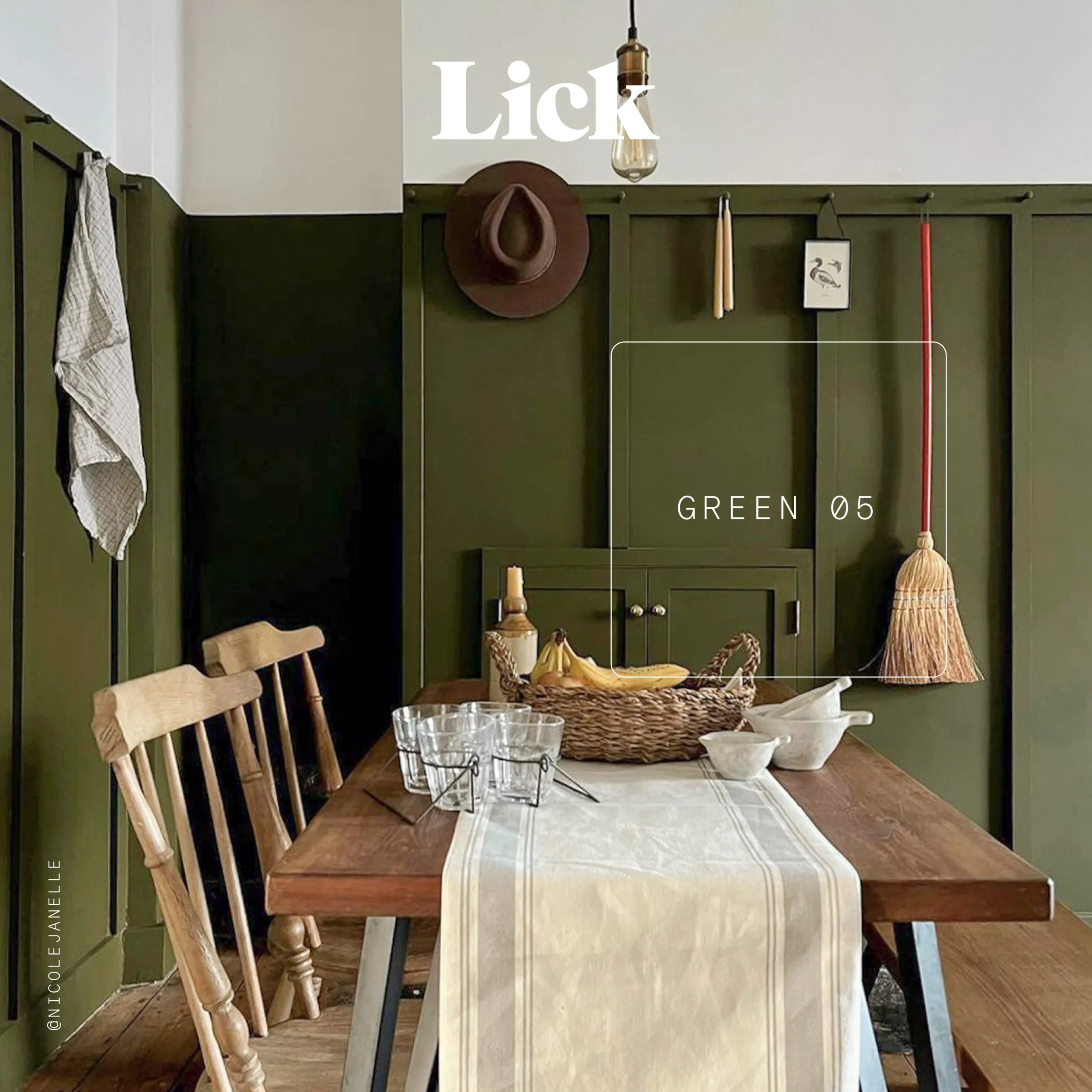 Lick Green 05 Matt Emulsion Paint, 2.5L 5 Lick Green 05 Matt Emulsion Paint, 2.5L - Image 5