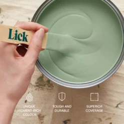 Lick Green 14 Matt Emulsion Paint, 2.5L -Home Paint Shop lick green 14 matt emulsion paint 2 5l5060932641448 05i bq