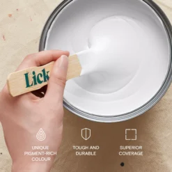 Lick White 01 Eggshell Emulsion Paint, 2.5L -Home Paint Shop lick white 01 eggshell emulsion paint 2 5l5060756110441 05i bq