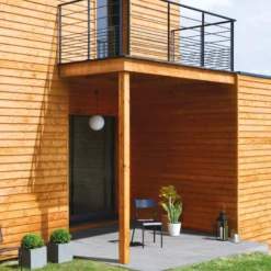 V33 High Protection Light Oak Matt Wood Stain, 2.5L -Home Paint Shop v33 high protection light oak matt wood stain 2 5l3153895144421 01i bq